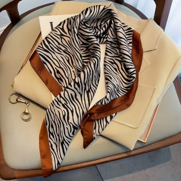 Accessories - BOHEMIAN ZEBRA SCARF